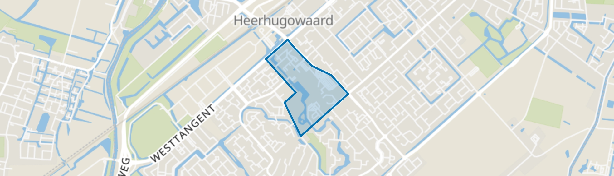 Middenwaard, Heerhugowaard map