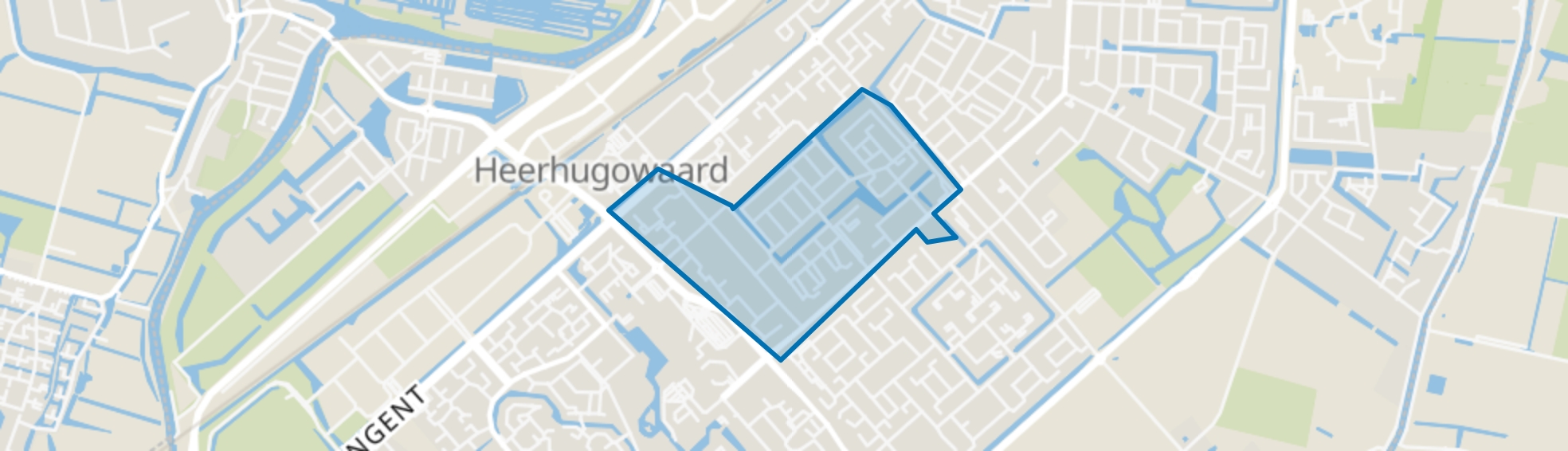 Schrijverswijk, Heerhugowaard map