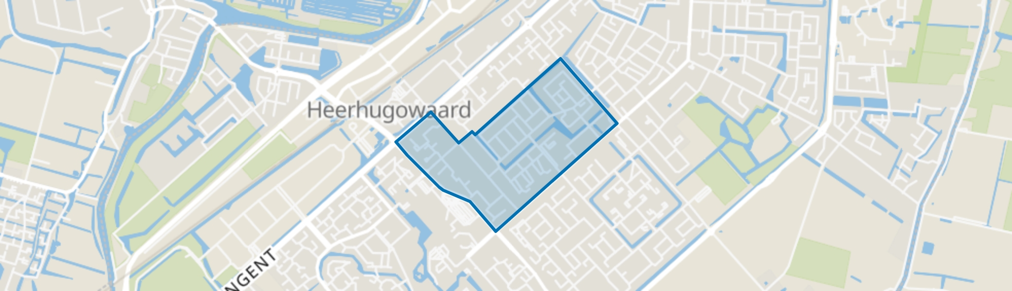 Schrijverswijk, Heerhugowaard map