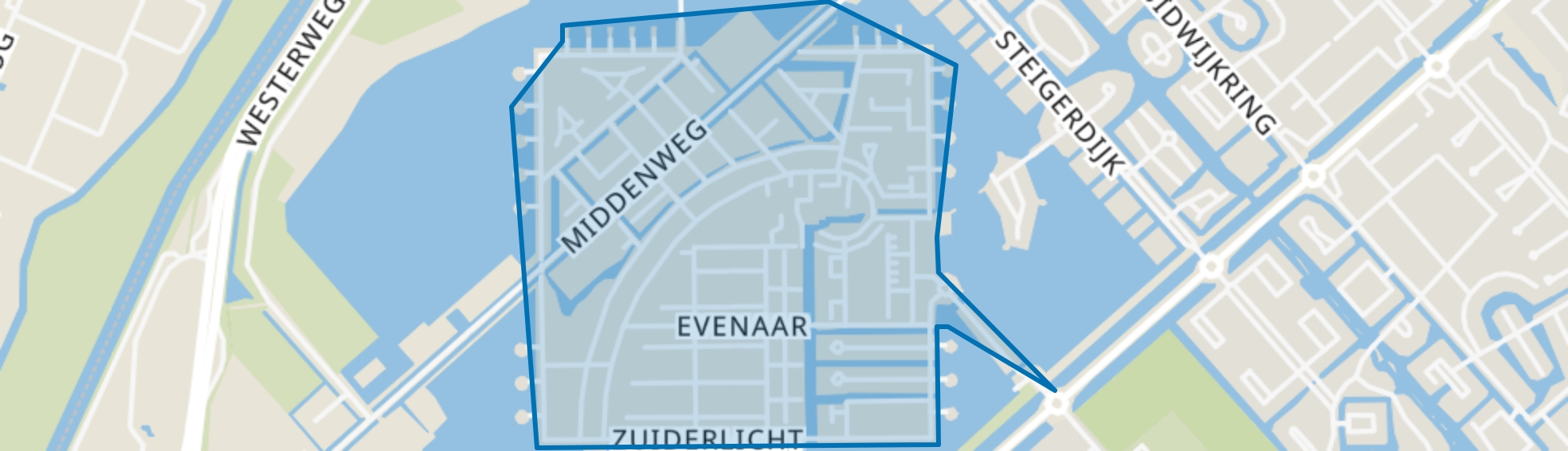 Stad van de Zon, Heerhugowaard map