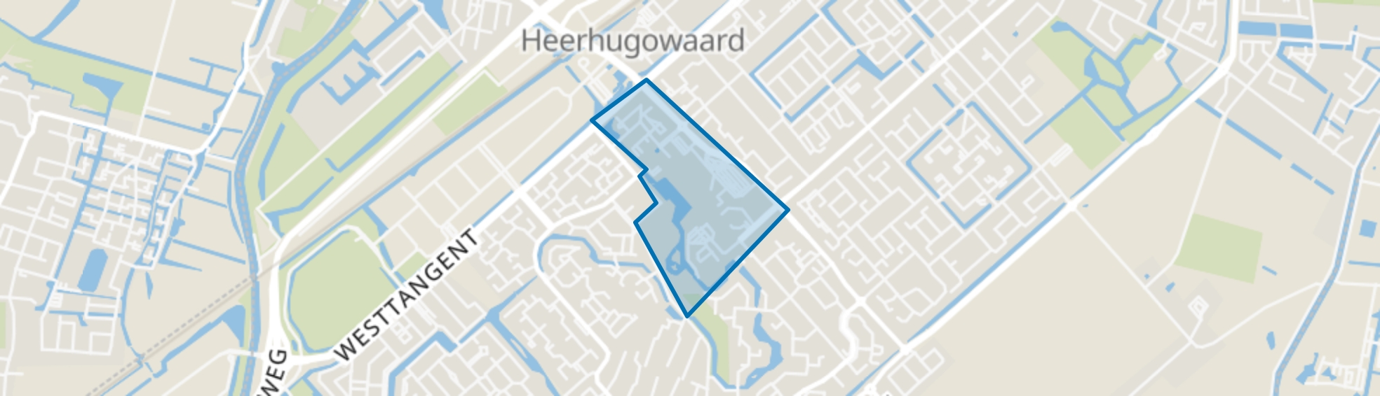 Stadshart, Heerhugowaard map