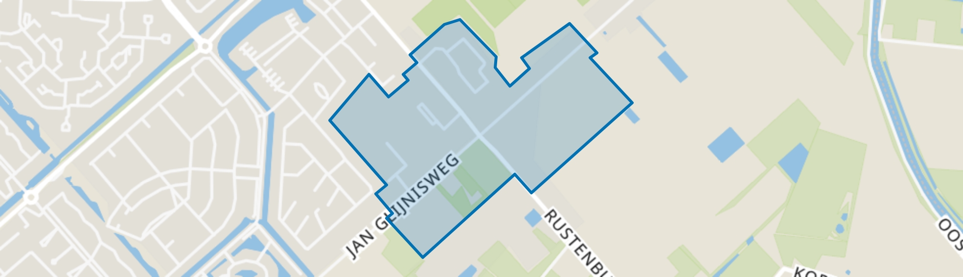 t Kruis, Heerhugowaard map
