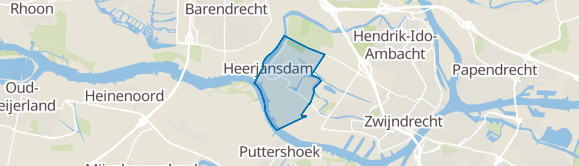 Heerjansdam map