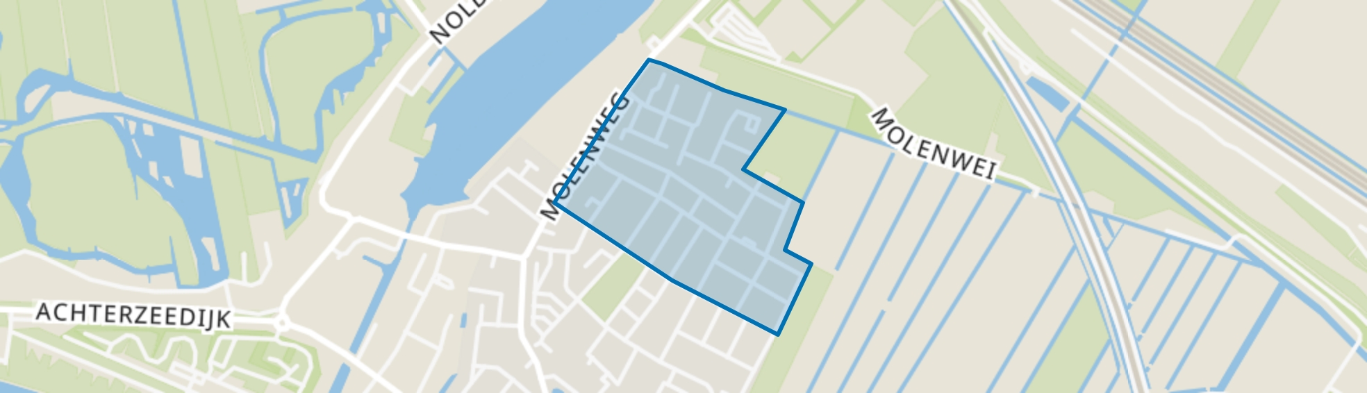 Dorp-Noordoost, Heerjansdam map