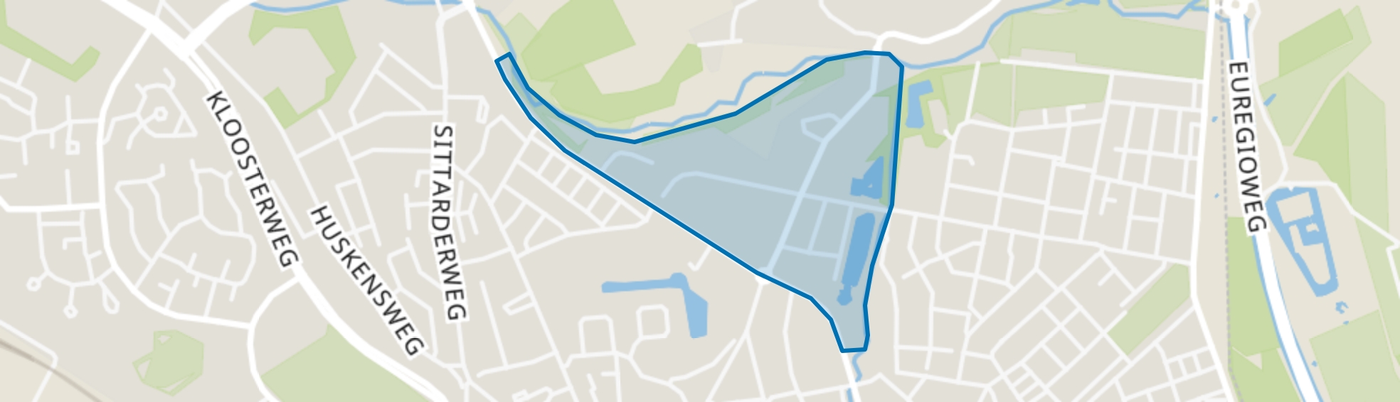 Burettestraat en omgeving, Heerlen map