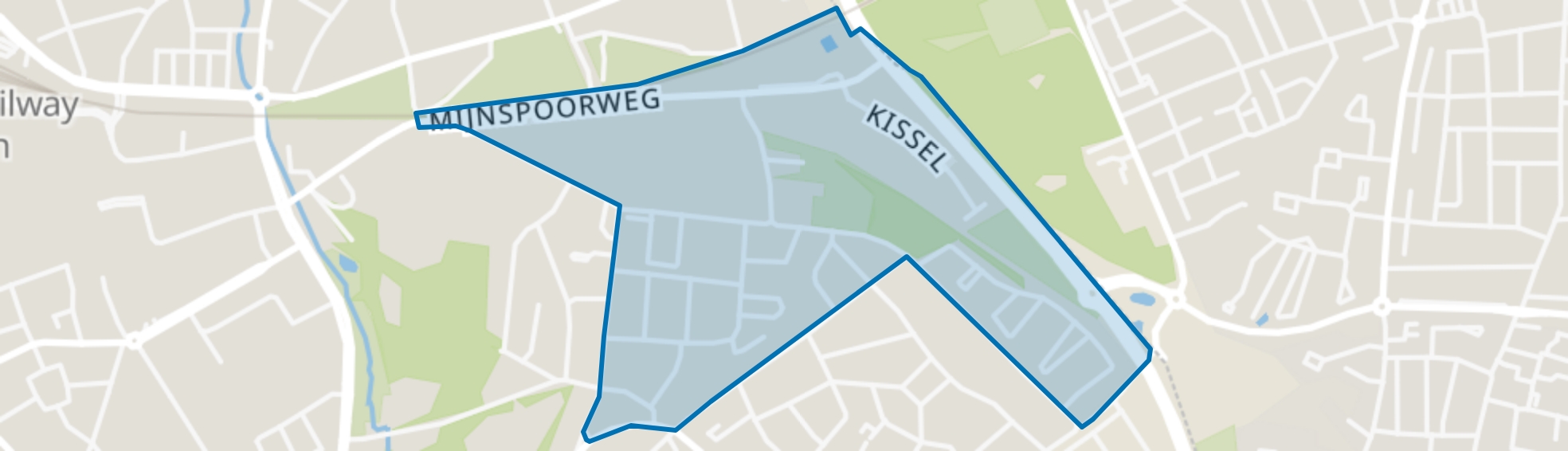 Dr. Nolensplein en omgeving, Heerlen map