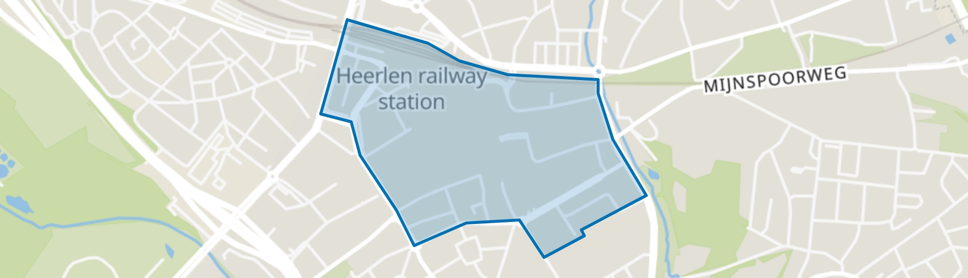 Heerlen-Centrum, Heerlen map