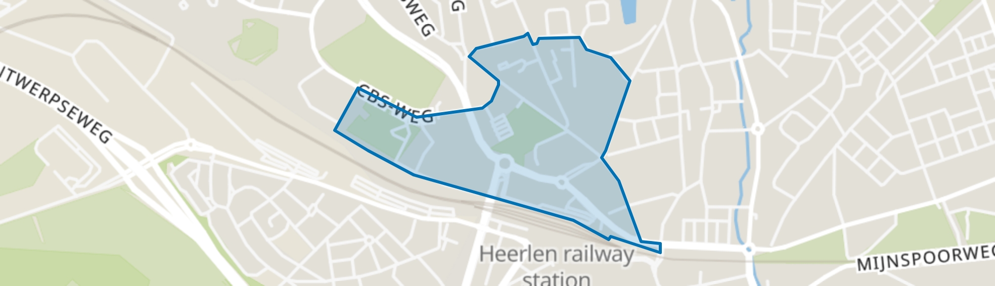 Hoppersgraaf, Heerlen map