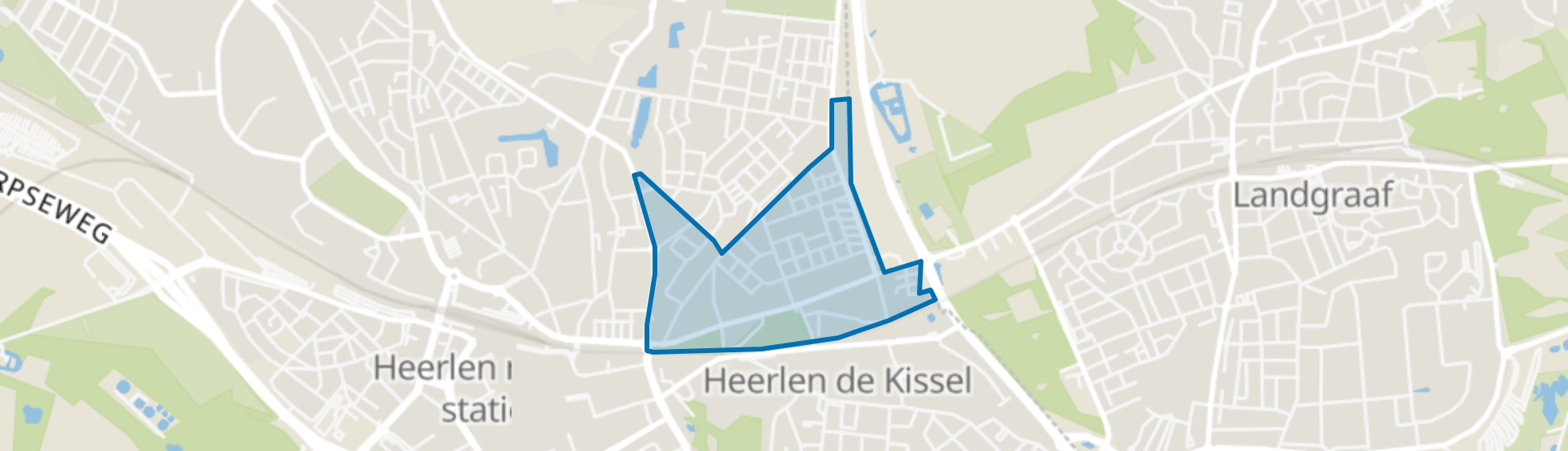 Schaesbergerveld, Heerlen map