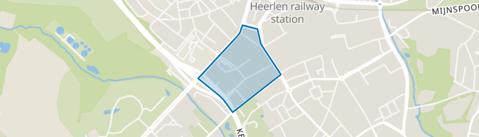 't Loon, Heerlen map