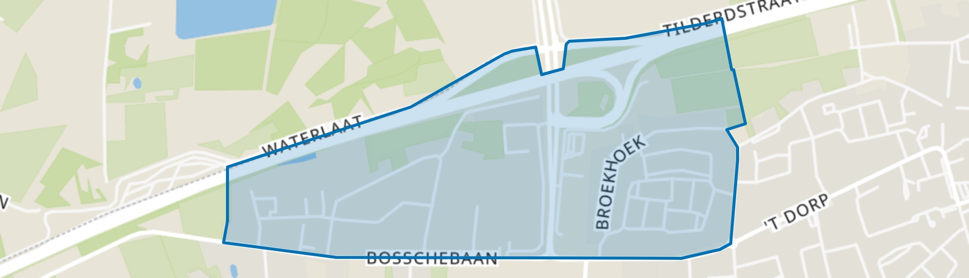 Broekhoek - Middelste Groes, Heesch map