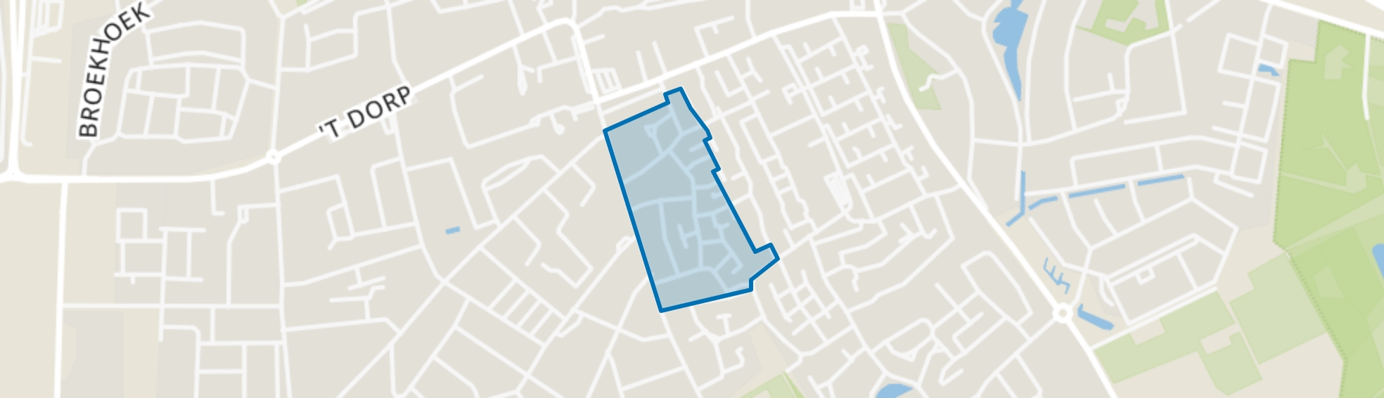 Schoonstraat, Heesch map