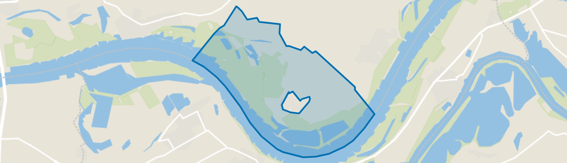 Verspreide huizen Heesselt, Heesselt map