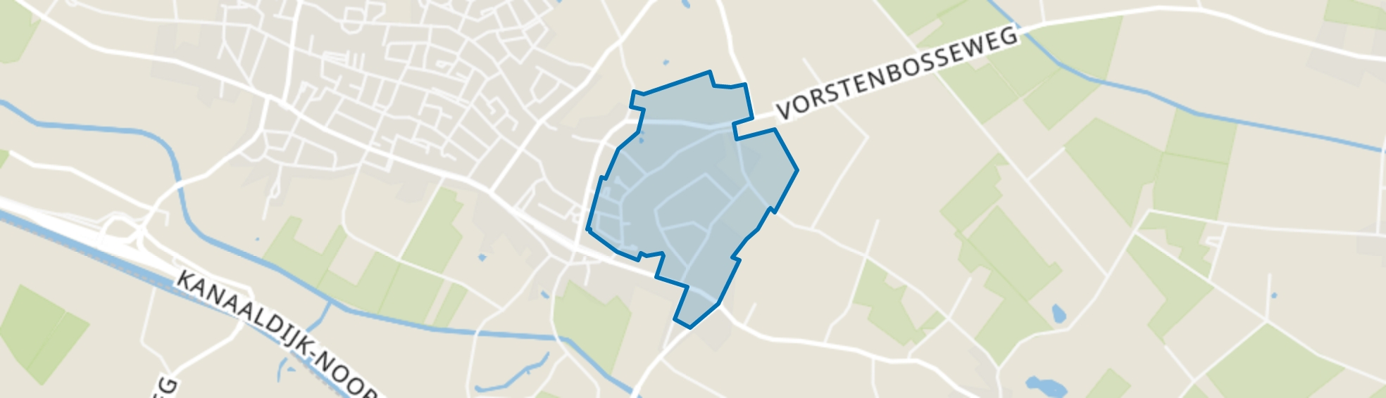 Eikenhoek, Heeswijk-Dinther map