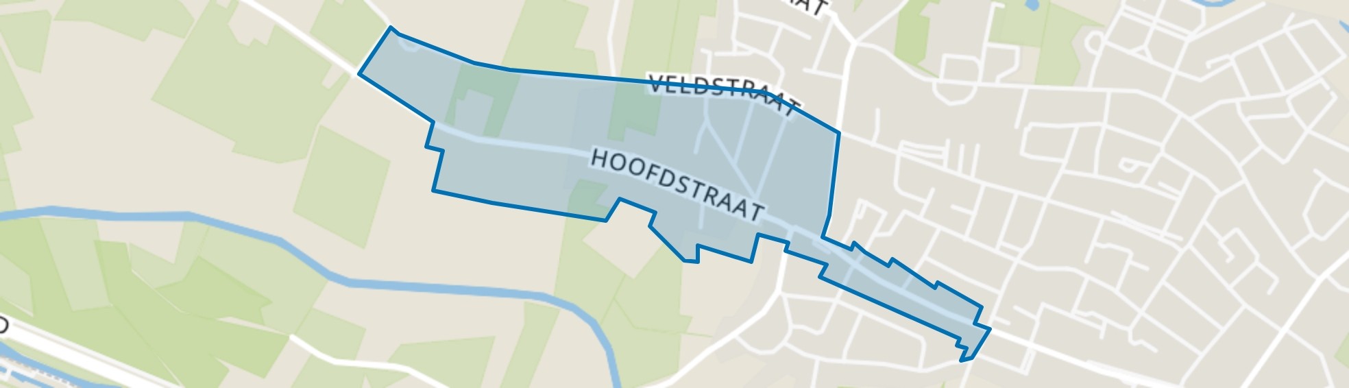 Hoofdstraat, Heeswijk-Dinther map