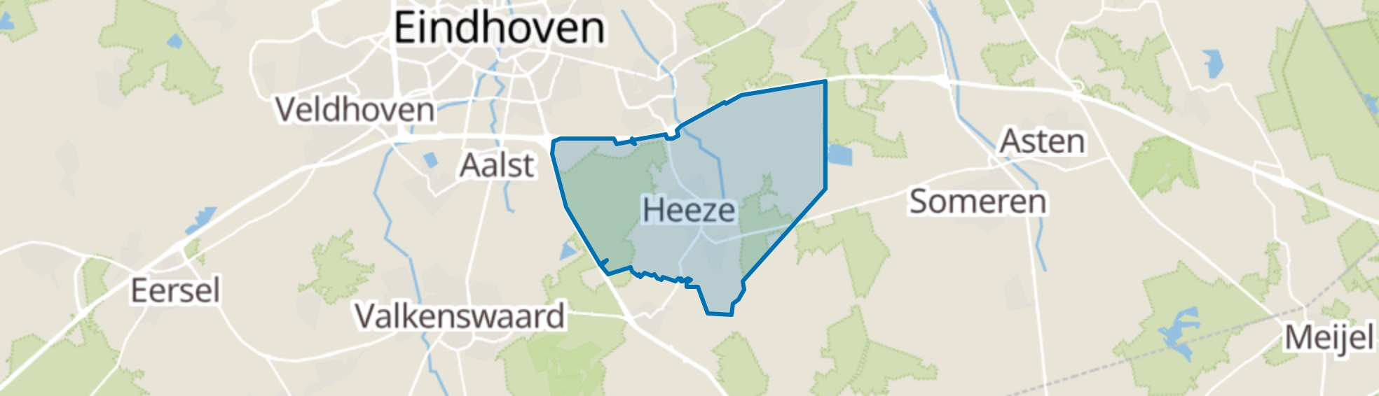 Heeze map