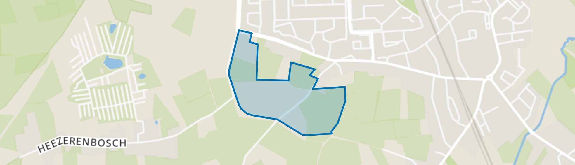 De Bulders West, Heeze map