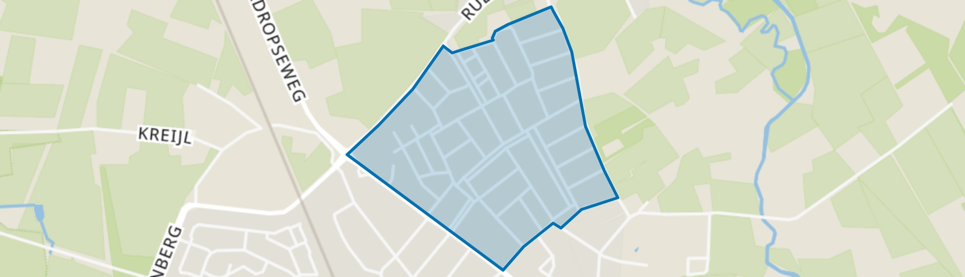 Engelse Tuin, Heeze map