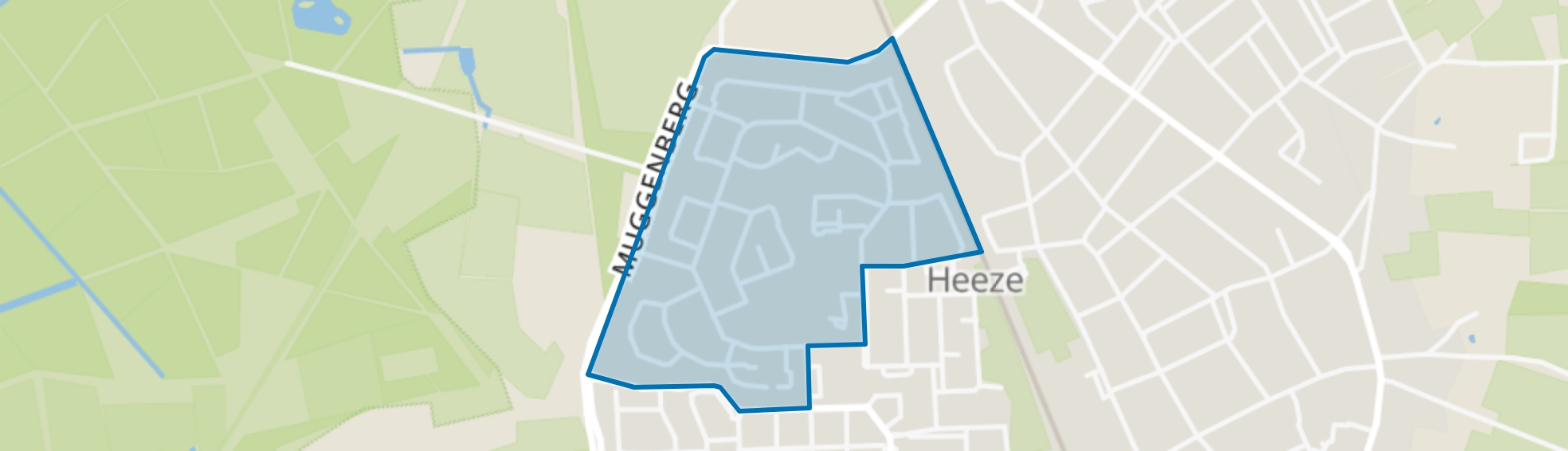 Nieuwe Hoeven Noord, Heeze map