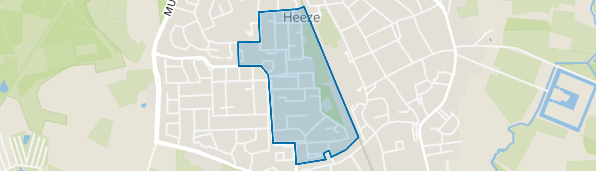 Nieuwe Hoeven Zuid, Heeze map