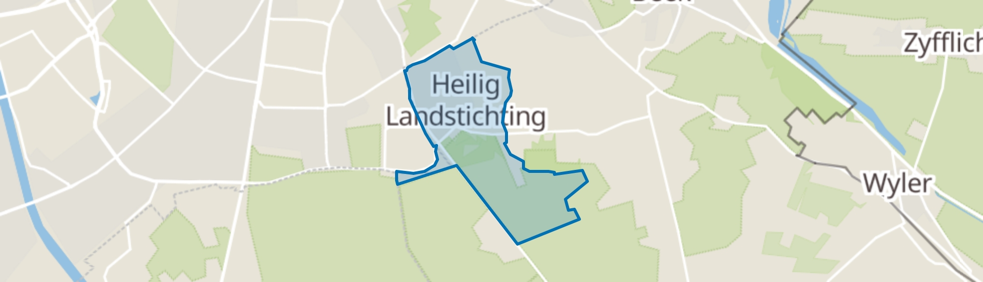 Heilig Landstichting map