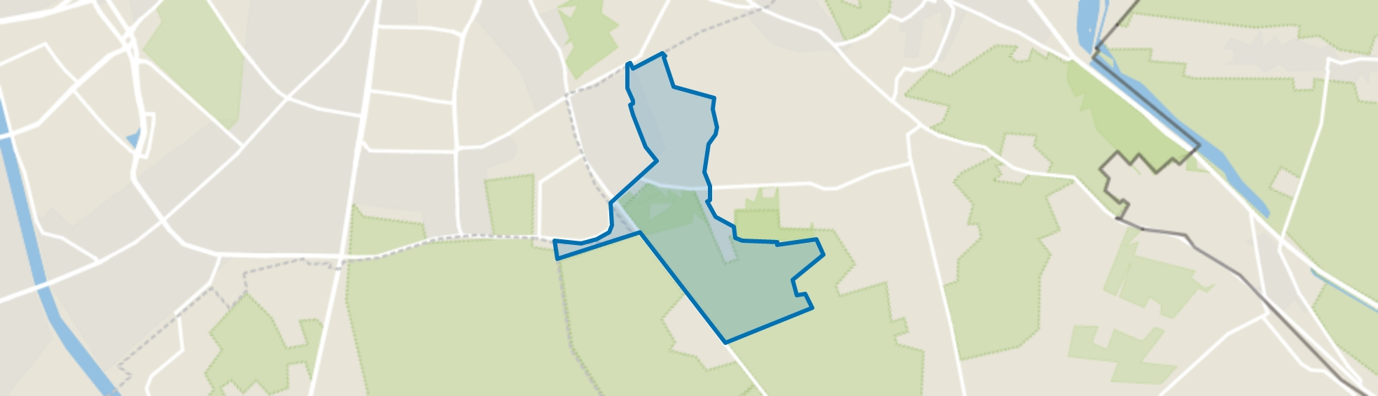 Buitengebied Heilig Landstichting, Heilig Landstichting map