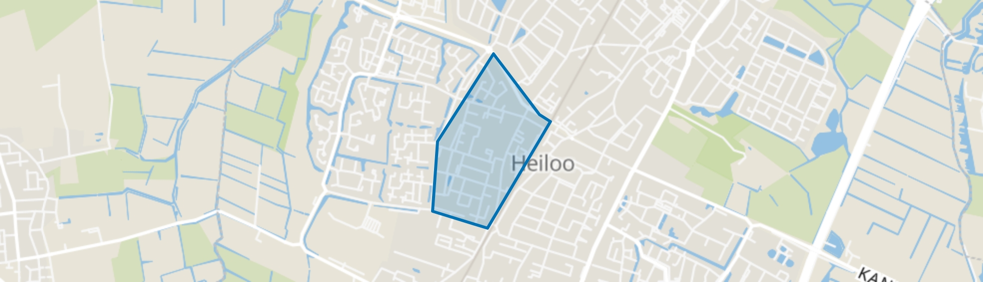 Akkerbuurt, Heiloo map