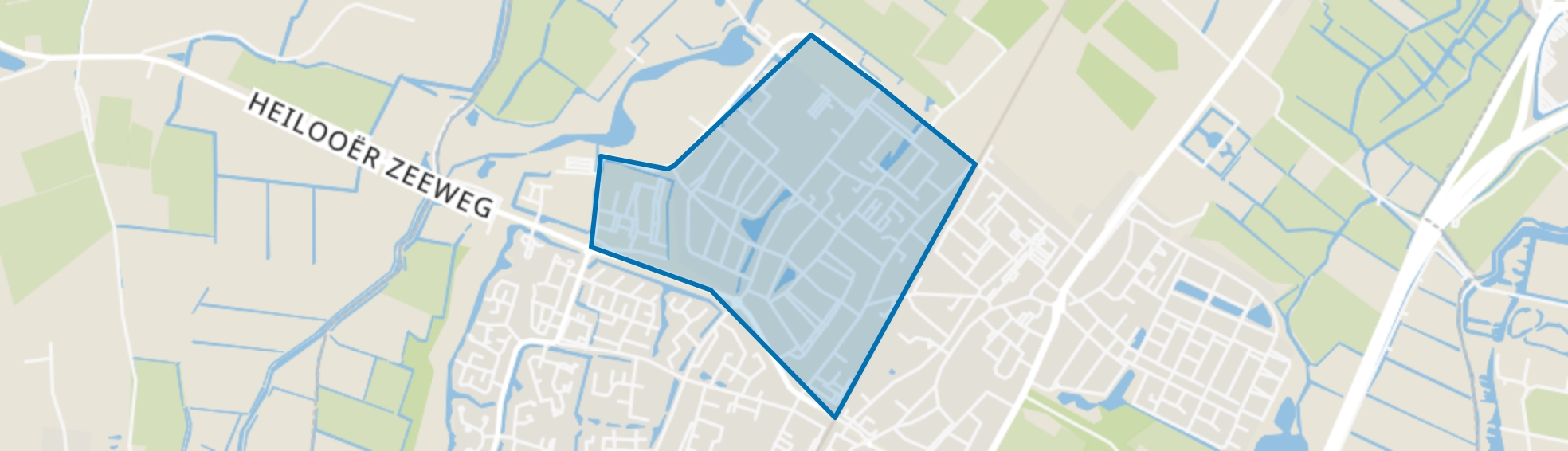 Oud West, Heiloo map