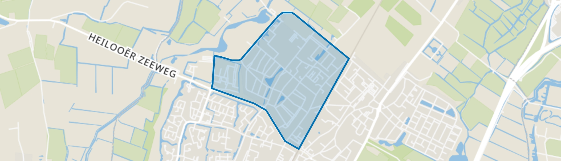 Oud West, Heiloo map