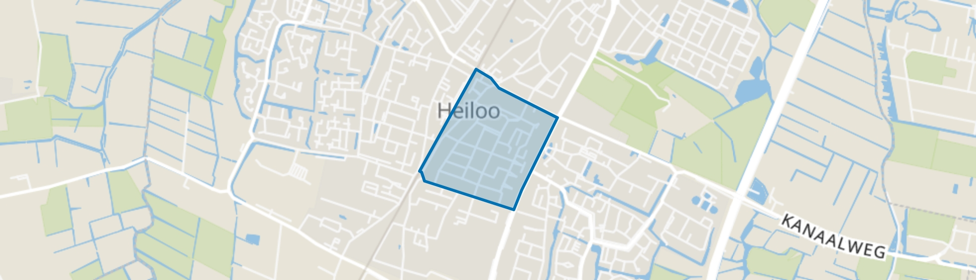 Oud Zuid, Heiloo map