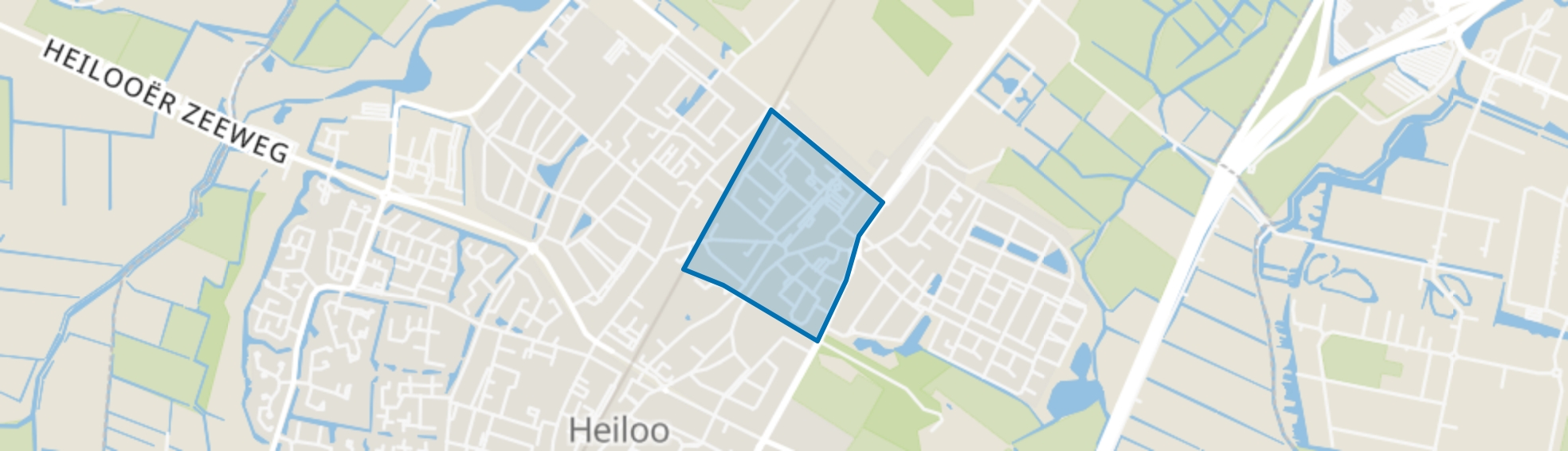 Tuindorp, Heiloo map