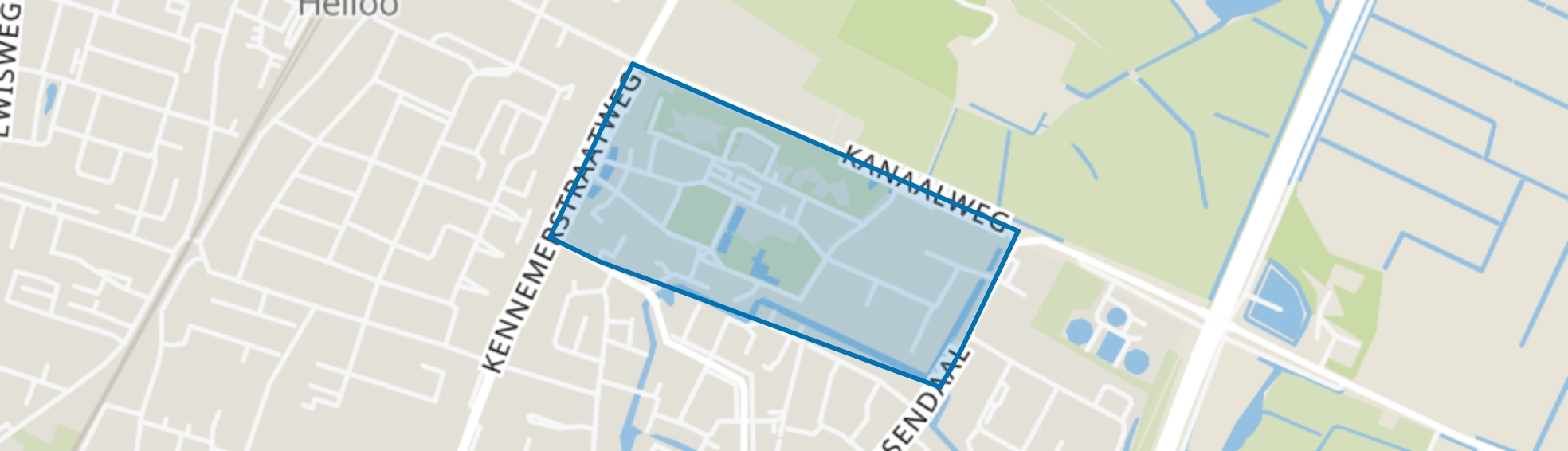 Willibrord, Heiloo map