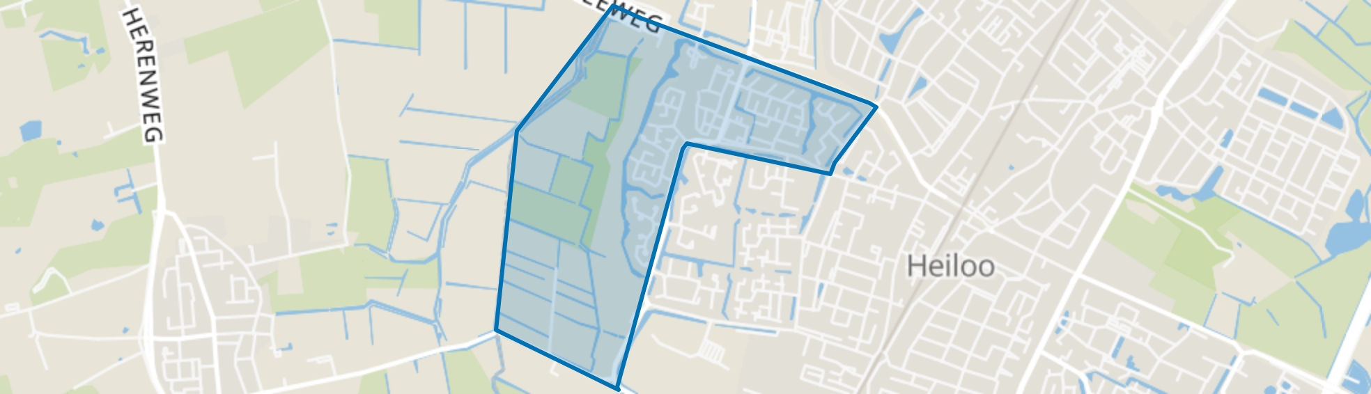Zuiderneg, Heiloo map