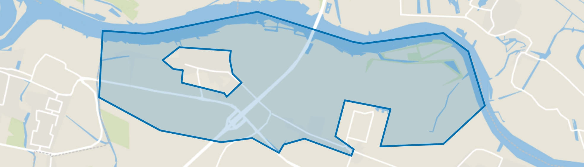 Heinenoord Buitengebied, Heinenoord map