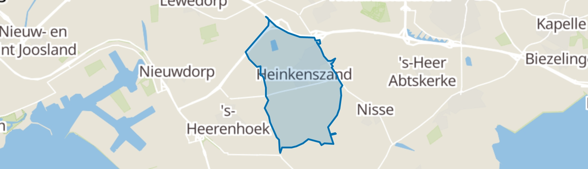 Heinkenszand map