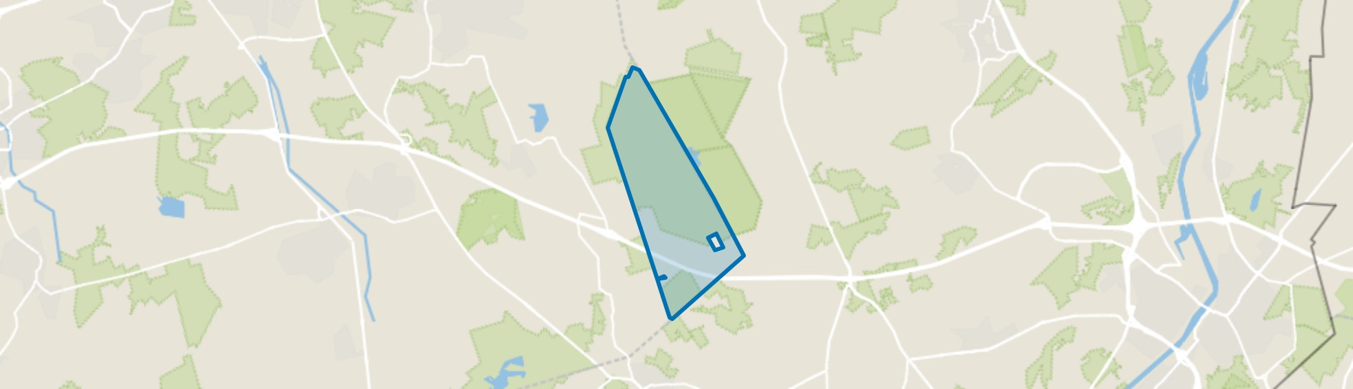 Verspreide woningen bij Helenaveen, Helenaveen map