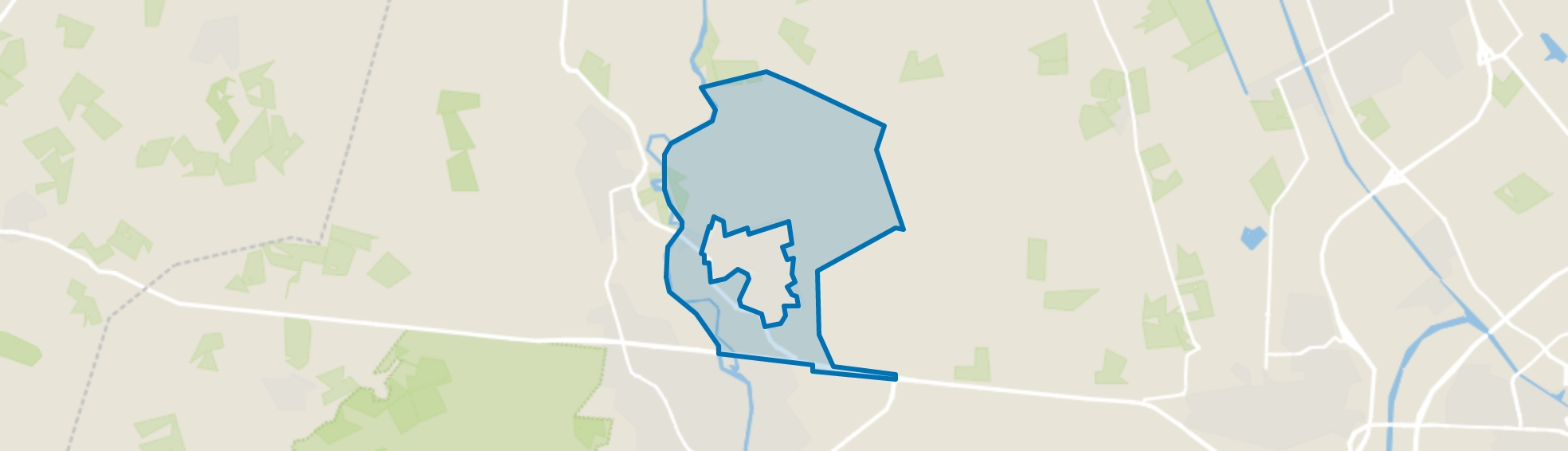 Hulsen, Hellendoorn map