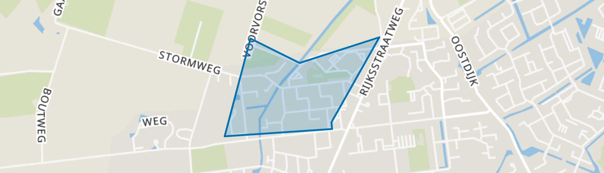 Bloemen- en Plantenbuurt, Hellevoetsluis map