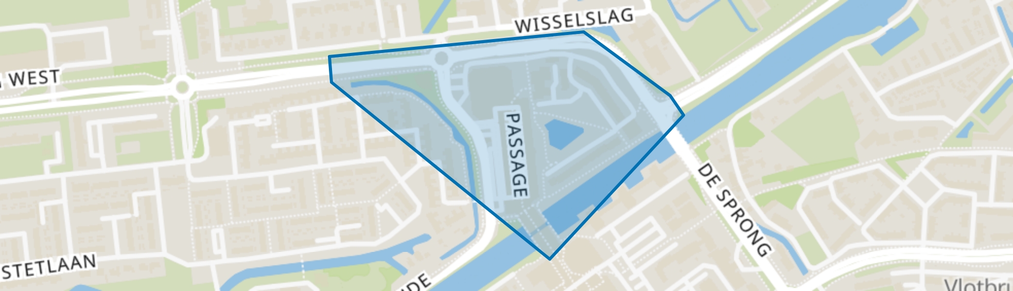 Centrumgebied-West, Hellevoetsluis map