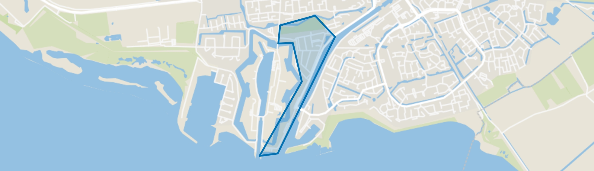 Glaciswijk, Hellevoetsluis map