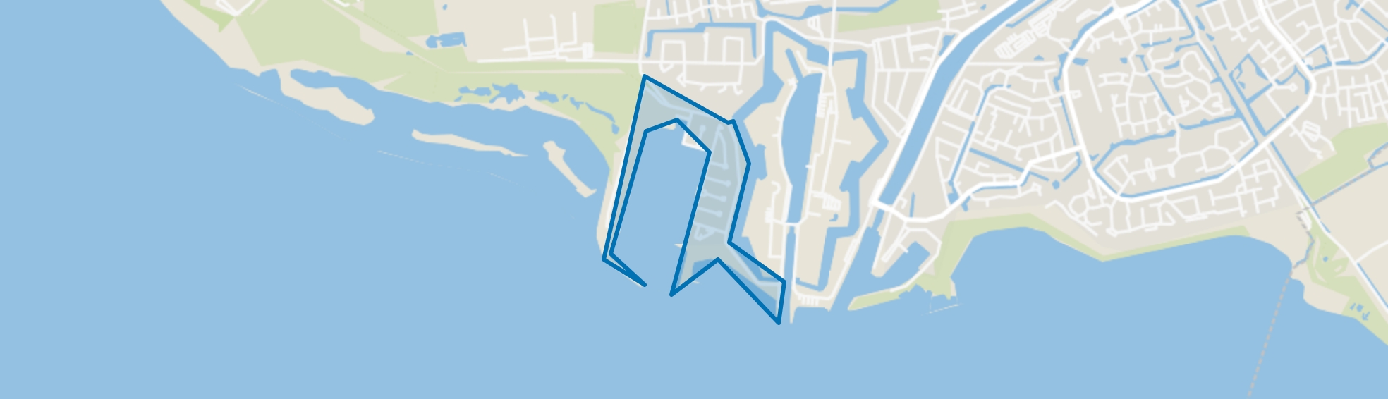 Heliushaven, Hellevoetsluis map