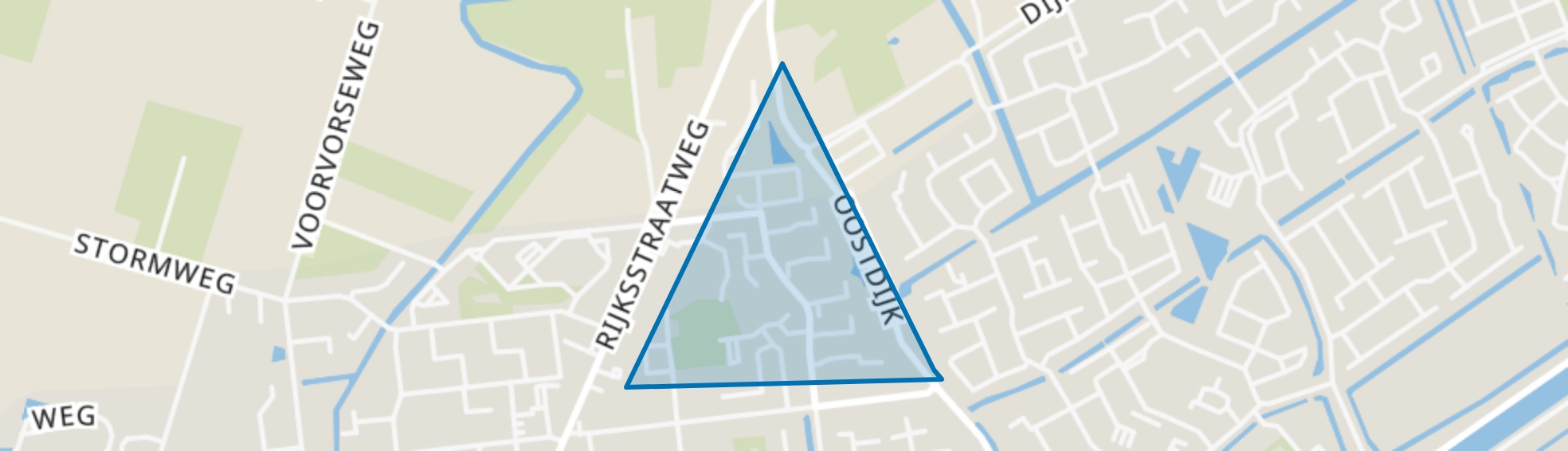Kulck-Noord, Hellevoetsluis map