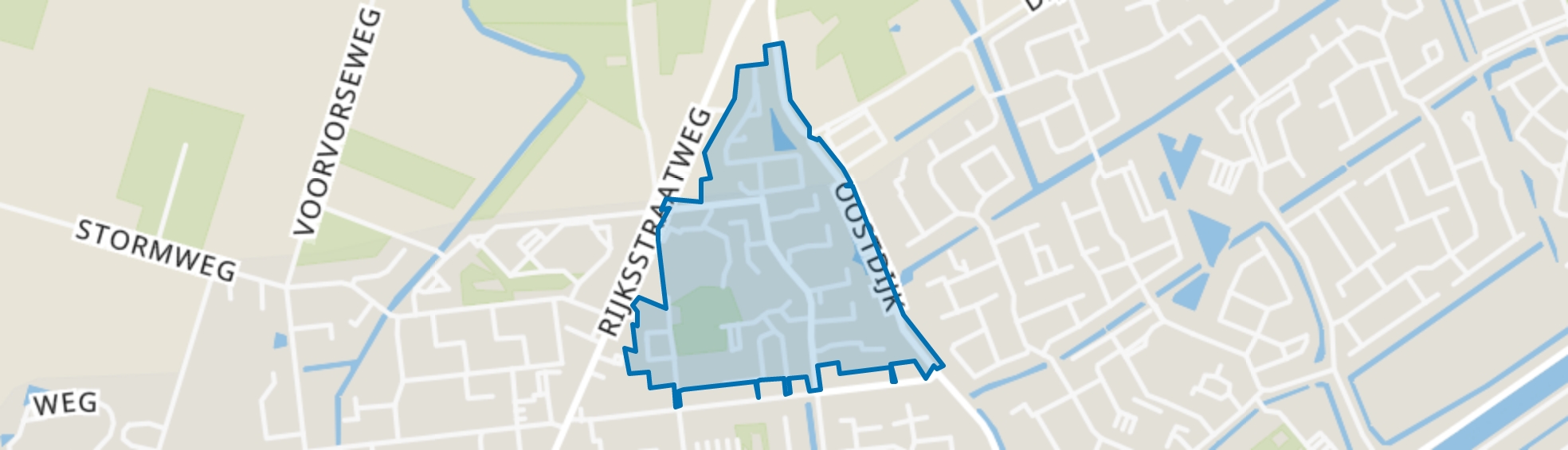 Kulck-Noord, Hellevoetsluis map