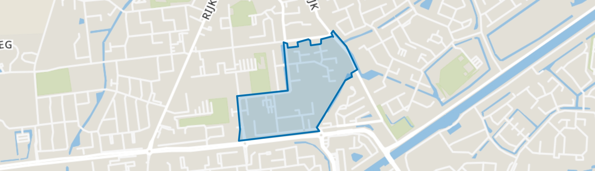 Kulck-Zuid, Hellevoetsluis map