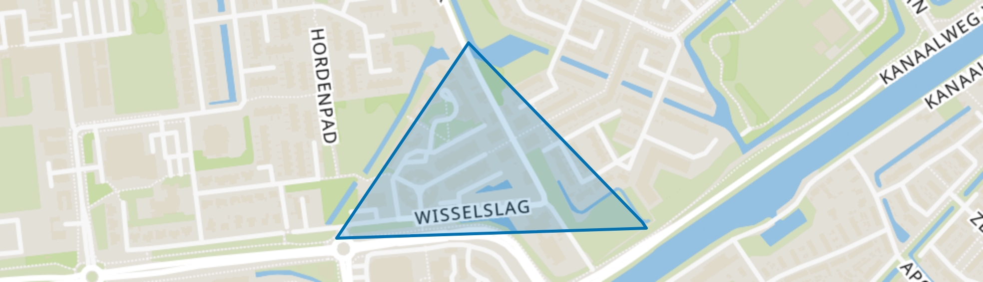 Tolhoeck, Hellevoetsluis map