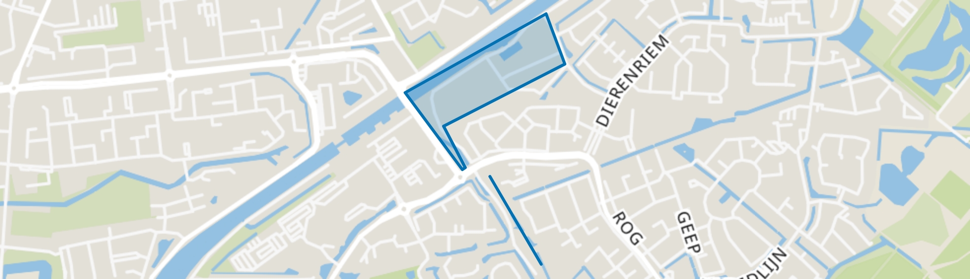 Vlotbrug, Hellevoetsluis map