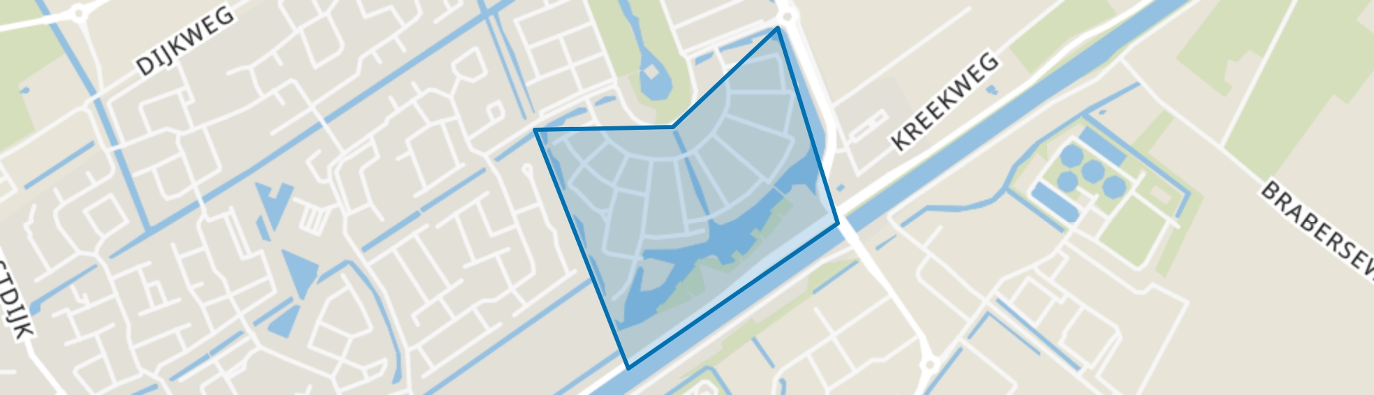 Wagenzicht, Hellevoetsluis map