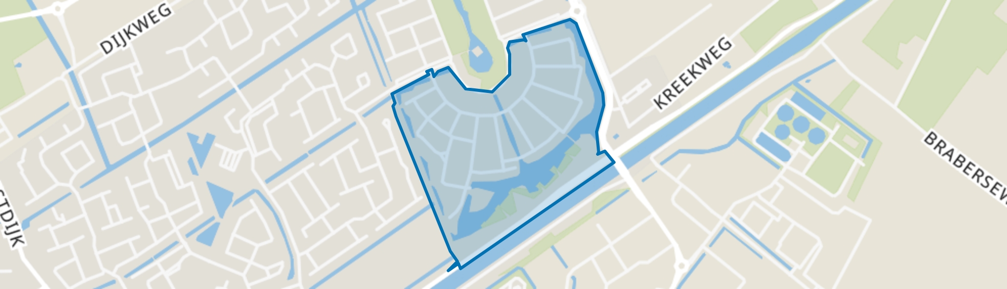 Wagenzicht, Hellevoetsluis map