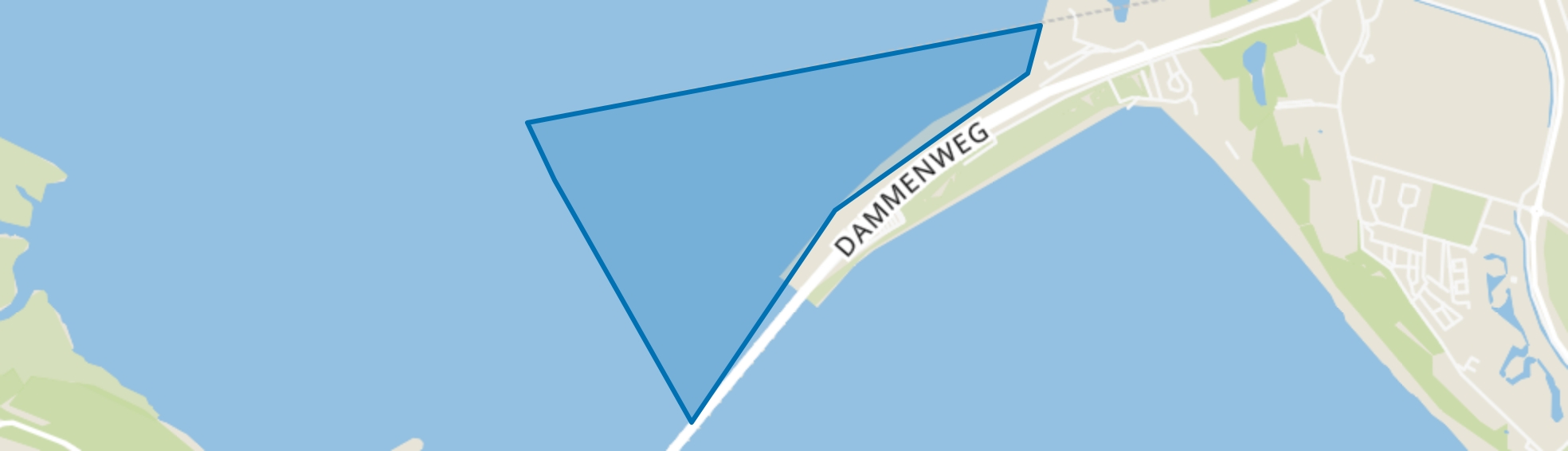 Water, Hellevoetsluis map