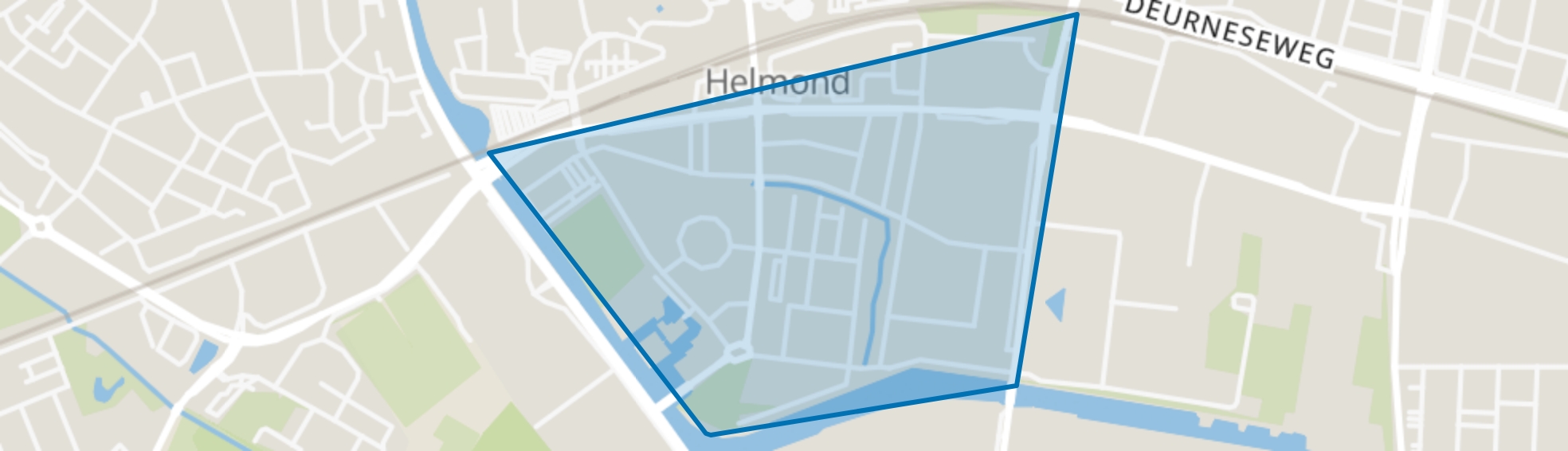 Annabuurt en Suytkade, Helmond map